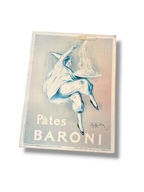 Large 1921 Pates Baroni Print